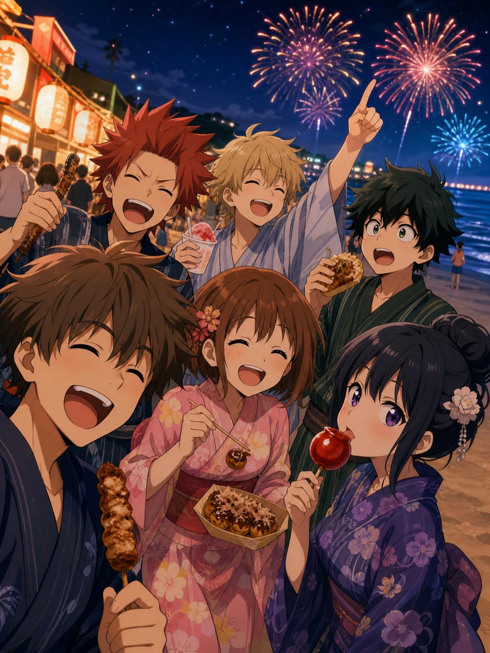 暗网-夏日祭典生活动漫教程